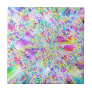 Iridescent Chrome Seven Tegeltje