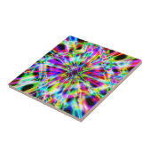 Iridescent Chrome Six Tegeltje (Zijkant)