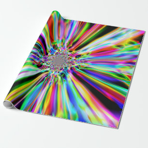 Iridescent Chrome Ten Cadeaupapier