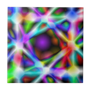 Iridescent Chrome Vijf Tegeltje