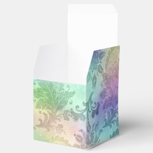 Iridescent Damask Bedankdoosjes (Geopend)