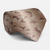 Iridescent Desert Camo Stropdas (Opgerold)