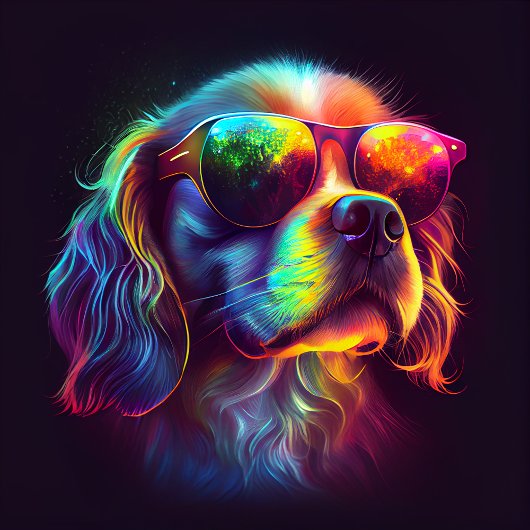 Iridescent Dog Sunbril Shirt