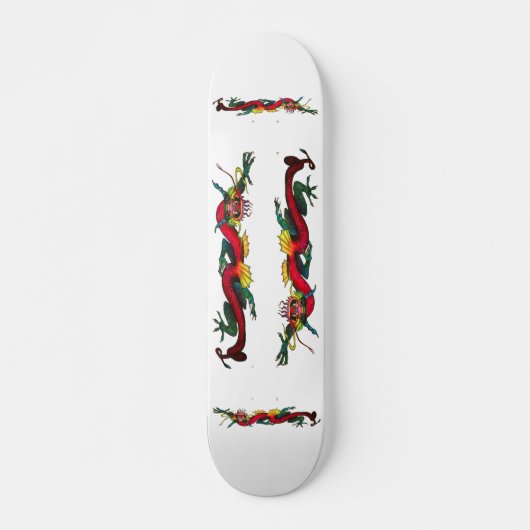 Iridescent Dragon skateboard (Voorkant)