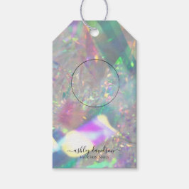 Iridescent Gift Labels | Labels voor zakelijke tek Cadeaulabel