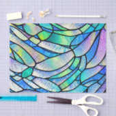 Iridescent Glas in lood Effect ontkoppeling Tissuepapier (Craft)