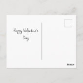 Iridescent Glass Heart Valentijn Briefkaart (Achterkant)