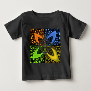 Iridescent Hearts Seamless Polka Dot Abstracte kun