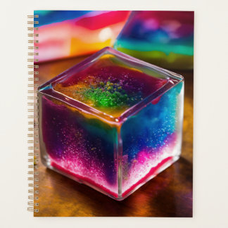 Iridescent heerlijke jello dessert kubus planner