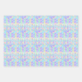 Iridescent Mermaid Scale Inpakpapier Vel (Voorkant 2)