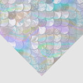 Iridescent Mermaid Scales ID1144 Tissuepapier (Detail)