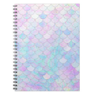 Iridescent Mermaid Scales Notitieboek