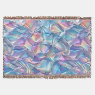 Iridescent Metallic 6 geometrisch Deken