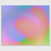 Iridescent Neon achtergrond 12 Cadeaupapier (Vlak)