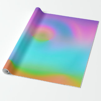 Iridescent Neon achtergrond 9 Cadeaupapier