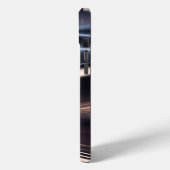 Iridescent Paarse rook en zwart Case-Mate iPhone Case (Achterkant / Links)
