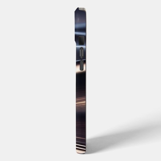 Iridescent Paarse rook en zwart Case-Mate iPhone Case (Achterkant / Links)