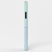 Iridescent Pastel Holographic Glitter Monogramed Case-Mate iPhone Case (Achterkant/rechts)