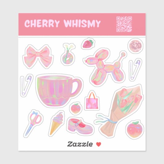 Iridescent Pastel Sticker Design Extravaganza (Vel)