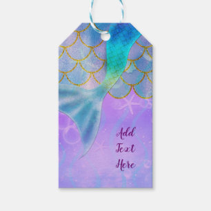 Iridescent Pearl Shimmer Mermaid Birthday Party Cadeaulabel