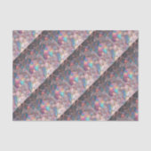 Iridescent Pearlized Faux Rose Gold Decoupage  Tissuepapier (Voorkant)