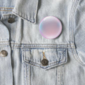 Iridescent Pink Bubble Emoji Ronde Button 5,7 Cm (In situ)