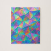 Iridescent Polygon Legpuzzel (Verticaal)
