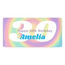 Iridescent Rainbow 30th Birthday Party (1990)