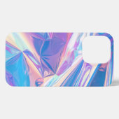 Iridescent Rainbow Metallic Pastel Pink, Aqua iPhone Hoesje (Achterkant horizontaal)
