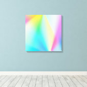 Iridescent, regenboogachtig, droomachtig - voor ro canvas afdruk (Insitu (Houten vloer))