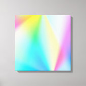 Iridescent, regenboogachtig, droomachtig - voor ro canvas afdruk (Voorkant)