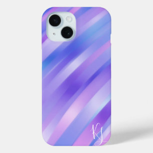 Iridescent Ribbons Gepersonaliseerde telefoonhoes