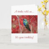 Iridescent Shine Kaart (Gele Bloem)