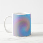 Iridescent Spiral Koffiemok (Links)