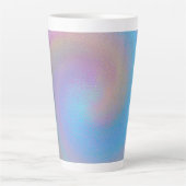 Iridescent Spiral Latte Mok (Voorkant)
