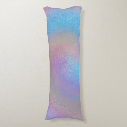 Iridescent Spiral Lichaamskussen (Voorkant Verticaal)