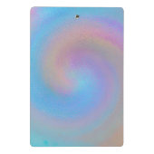 Iridescent Spiral Mini Klembord (Achterkant)