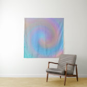 Iridescent Spiral Wandkleed (In Situ (horizontaal))