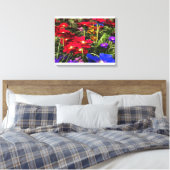 Iridescent Spring Canvas afdrukken (Insitu (Slaapkamer))