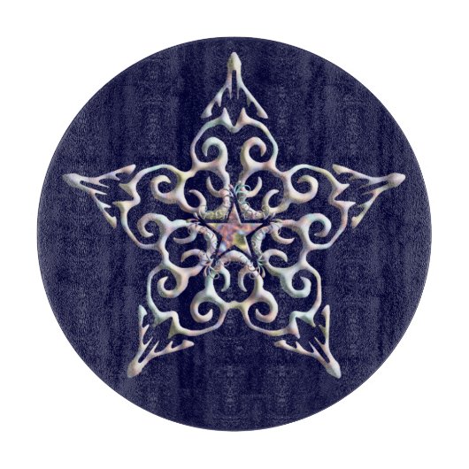 Iridescent Star Cutting Board Snijplank (Voorkant)