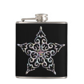 Iridescent Star Flask Heupfles (Voorkant)