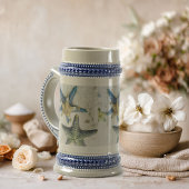   iridescent starfish in the ocean  Beer Stein Bierpul
