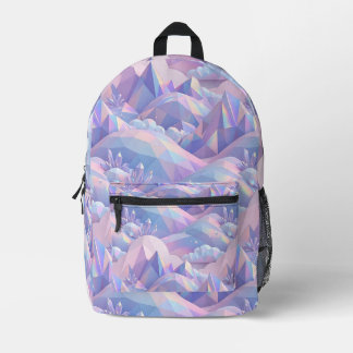 Iridescent Terra Backpack Bedrukte Rugzak