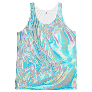 Iridescent Unisex Tanktop All-Over-Print Tank Top