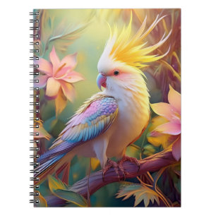 Iridescent Wing Cockatiel Fantasy Bird Notitieboek