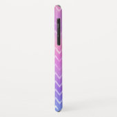 Iridescent Zig Zag Pattern Case-Mate iPhone Case (Achterkant/links)