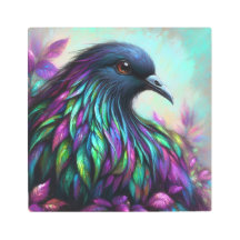 Iridescente Beauté avienne : Pastel Featheror Sple