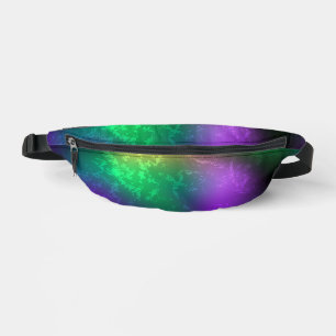 Iridescente mardi gras arrière - plan avec perles