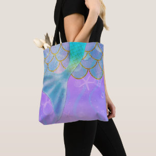 Iridescente Parel Glinstering Glitteren Zeemeermin Draagtas