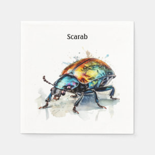 Iridescente Scarabee, op maat Servet